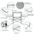 thumbnail image 4 of Gymax Support de Grillade Portable Table de BBQ Pliante Table de Camping avec Sac de Transport, 4 of 6