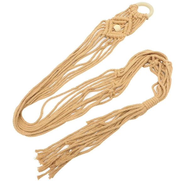 GAXIRE Acoustic Guitar Hanger Macrame Guitar Hanger Minimalist 1Set 47.2x3x0.6In