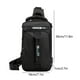 thumbnail image 3 of Sling Bag For Men Women Shoulder Backpack Chest Bags Daypack With Earphone Hole For Hiking Camping Outdoor Trip, 3 of 8