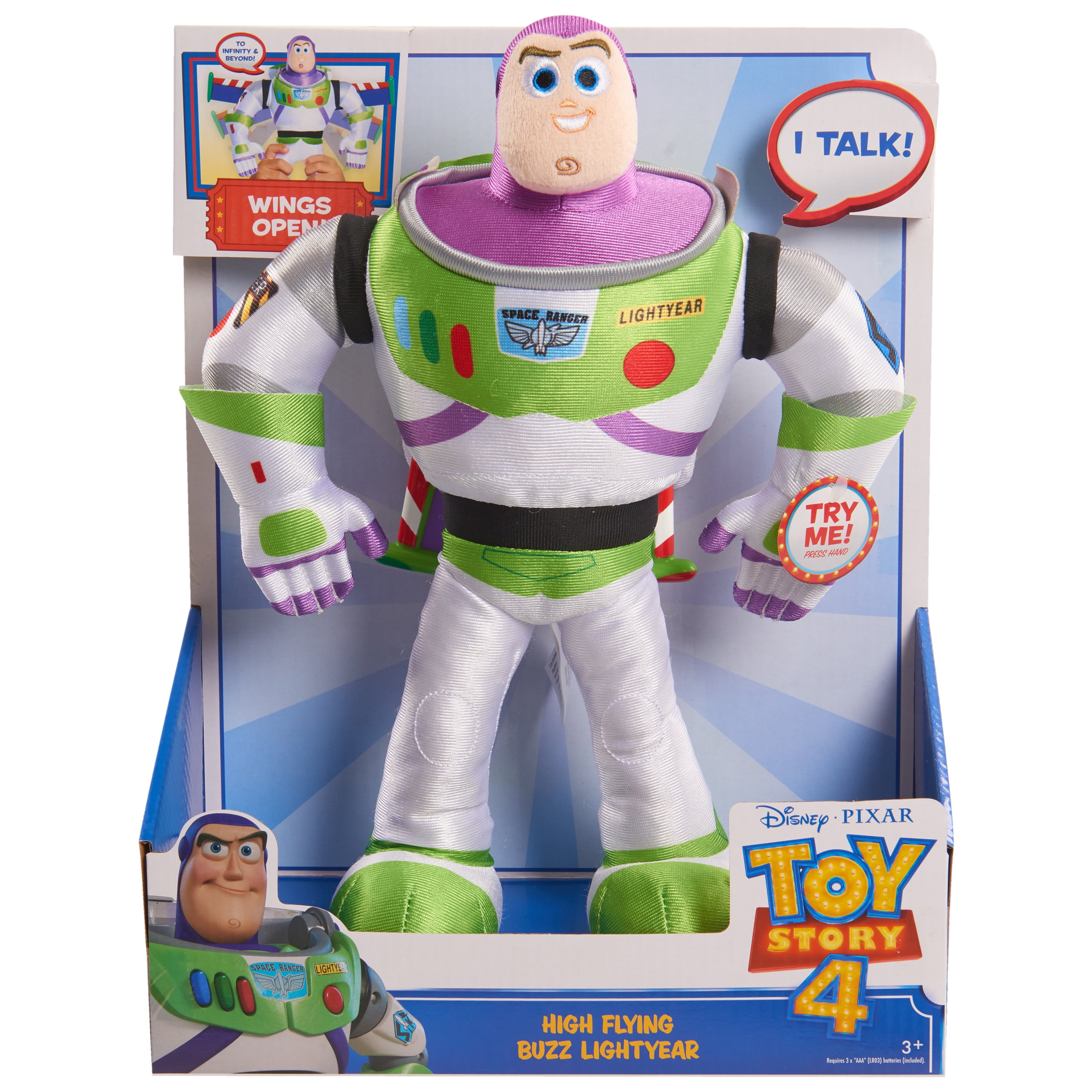 buzz lightyear flying toy