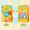 thumbnail image 4 of Crusward 12Pcs Happy birthday Party Favor Bags, Happy birthday Gift Bag with Stickers, Happy birthday Party Supplies Happy Birthday Goodie Bags for Boys Girls Birthday Decorations, 4 of 7