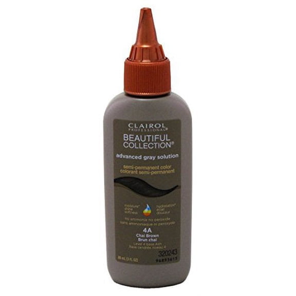Clairol Beautiful Ags Collection #4A Chai Brown 3 Ounce (88ml) (3 Pack)