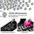 thumbnail image 4 of Beadsland 288pcs Hotfix Rhinestones for Crafts Clear, SS30, 6.3-6.5mm, 4 of 5