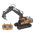 thumbnail image 2 of 2.4G RC Excavator Toy Rotatable Full Functional Lighting Music Alloy Construction Tractor, 2 of 13