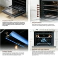 thumbnail image 2 of Rangaire RRG303TS 30" Gas Range Oven with Timer - Stainless Steel, Sealed Burners, Convection Fan, Easy Reach Racks, 2 of 7