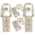 thumbnail image 2 of Halloween Pajama Set Long Sleeves and Pants Two-Piece Set Holiday Pajamas Cute Pumpkin Ghost Spider Skull Print Pajamas Pajamas Unisex Couple Outfit Family Pajamas,Toddler 4 years, 2 of 6
