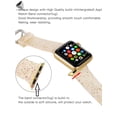 thumbnail image 5 of PULLIMORE Glitter Bling Silicone iWatch Replacement Band 38mm 42mm Apple Watch Band Sport Wristband Strap for iWatch Series 8/7/6/5/4/3/2/1 SE (Green), 5 of 9