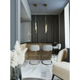 thumbnail image 4 of AFX  Indra 4" LED Pendant Light Satin Brass, 4 of 4