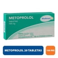 thumbnail image 1 of Metoprolol Medimart 100 mg 20 tabletas recubiertas, 1 of 4