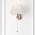 thumbnail image 5 of REN-261-PN Crystorama Lighting Renee - One Light Wall Sconce in Classic Style - 10 Inches Wide by 21.75 Inches High-Polished Nickel Finish, 5 of 7