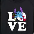 thumbnail image 3 of Lilo & Stitch - Love Cupid Stitch - Women's Lightweight French Terry Long Sleeve Shirt, 3 of 5