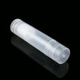 thumbnail image 4 of Tubo de brillo de labios negro, lote de 100 Uds. Envase de bálsamo labial transparente de 5ml botella vacía de bálsamo labial materiales ecológicos, 4 of 5