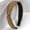 Khaki, variant on CXHEGBEJ Cloth Knot Twisted Headband For Women Plain Color Non-slip Minimalist Hair Band Turban Head Wrap Facial Hair Hoop Daily Office Hair Accessories Black