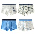 thumbnail image 4 of Sous-vêtements Garçons Bébé Imprimé Dessin Animé Shorts Confortables 4 Pcs Boxeurs Garçons Roses 150, 4 of 4