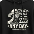 thumbnail image 3 of Yellowstone  - Walker Ranch Hand - Juniors Cropped Pullover Hoodie, 3 of 6