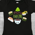 thumbnail image 4 of Inktastic Soy Amazing Cute Sushi and Wasabi Boys or Girls Baby Bodysuit, 4 of 5