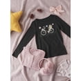 thumbnail image 3 of Pastel Color Bicycle Long Sleeve Toddler -Image by Shutterstock,  2 Toddler, 3 of 4