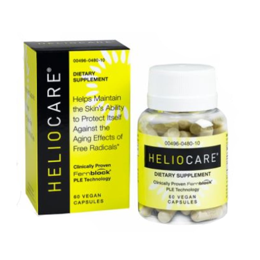 Heliocare Daily Use Antioxidant Formula Vegan Capsules Dietary Supplement, 60ct