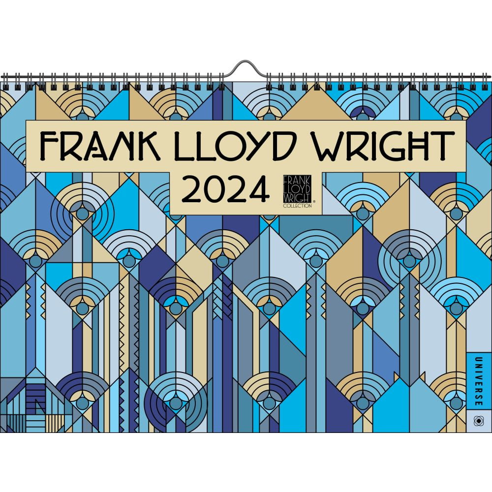 Universe Publishing, Frank Lloyd Wright 2024 Wall Calendar