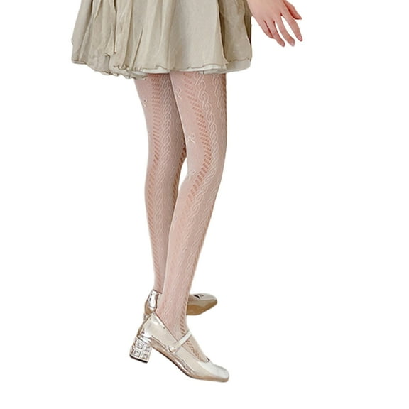 Patterned TightsStockings Bows Pantyhose Thigh Highs Stockings Leggings Tights for Women GirlsLeggings