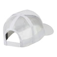 thumbnail image 4 of Crest Emblem Embroidered Mesh Back Cap - White OSFM, 4 of 5