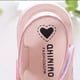 thumbnail image 4 of Sandalias de fútbol Honeeladyy en liquidación por menos de 10 $ para niñas, elegantes sandalias de suela suave para verano, pantuflas navideñas (rosa, 4-5 años), 4 of 4