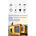 thumbnail image 3 of Solar Powered Fan for Dog House 15W Solar Panel Dual Exhaust Fans, 3 of 5