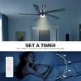thumbnail image 4 of AeroBlade 64" 5-Blade 6-Speed Ceiling Fan with LED Light, 4 of 5
