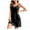 Black, variant on BRGZLK Women Satin Nightgown Babydoll Lingerie Dress Sexy Sleepwear Mini Slip Chemise Nightwear Black XL