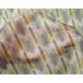 thumbnail image 3 of Tissu Imprimé à Rayures Style Ikat 1 Yard 42 Inch Wide, 3 of 3