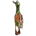 thumbnail image 2 of Flmtop Mini Pet Dog Puppy Squeak Plush Bird Stuffing Free Interactive Play Bite Toy Green, 2 of 9