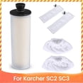 thumbnail image 1 of 5 Pcs Steam Cleaner Descaling Cartridge and Mop Cloth Pad Set for Karcher SC2 SC3 Series Steam Clean, 1 of 5