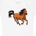 thumbnail image 4 of Inktastic Wild Mustang Horse Galloping Boys or Girls Baby Bodysuit, 4 of 5