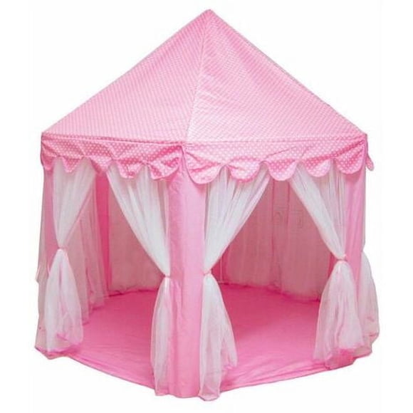 Teepee Play Tent with Garland Large Tent Interior Exterior White Canvas Indian Teepee Portable House Tent 140x140x135cm