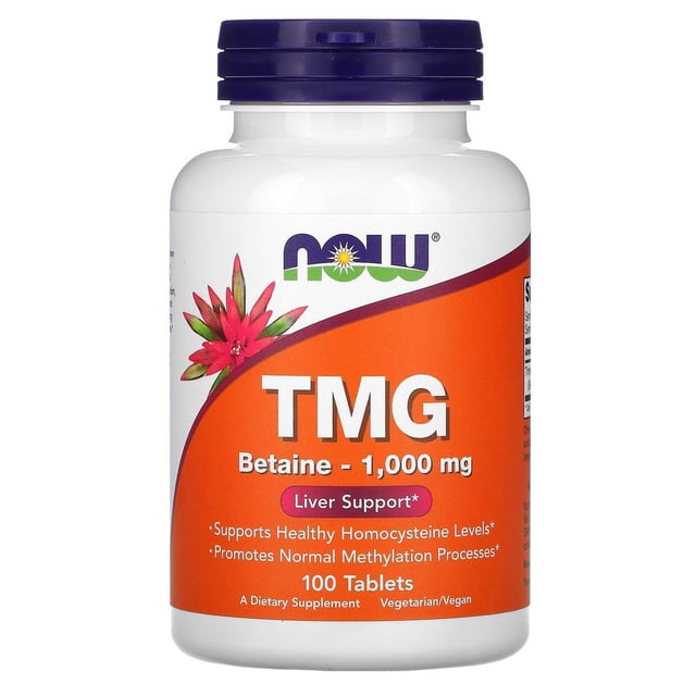 Vitaminas Now Betaína Tmg 1,000 mg