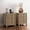 Coastal Oak, variant on ARKANTOS Nightstand with Drawers Farmhouse Nightstand Set of 2 Light Oak