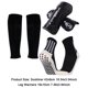 thumbnail image 5 of Calcetines Ciclismo Con Agarre Fútbol ​​juego 3 Uds. Espinilleras Protectores Piernas Deportivos, 5 of 9