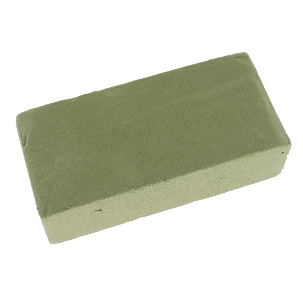 4 Blocs De Mousse Florale Verte - 18x18 Cm - Pour Arrangements Secs Ou Mariage - 6