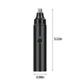 thumbnail image 3 of MERILER Pain-free Ear and Nose Hair Remover for Men and Women, Waterproof with Double-edged Blades, Mute Operation, and Portable Design, 3 of 7