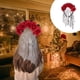thumbnail image 5 of Decoraciones de Halloween, adornos de Halloween, regalos de Halloween, máscara de baile de llamas, accesorios para el cabello, novedades, accesorios de rosas de Halloween, tocado de rosas, 5 of 6