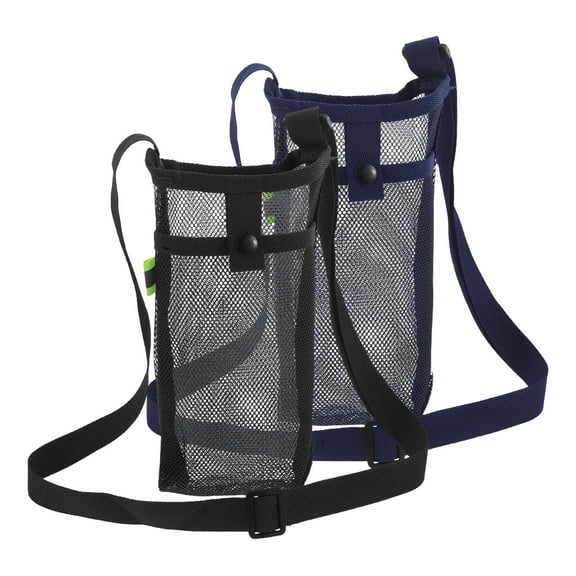 MLINS 2 Pcs Water Bottle Carrier Water Cup Crossbody Mesh Bag Child 20.00X13.00X1.00CM