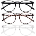 thumbnail image 1 of Gafas de bloqueo de luz azul Przene, paquete de 3 para mujeres y hombres, 1 of 6