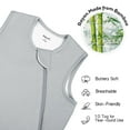 thumbnail image 5 of Easyfi 0.5 Tog Baby Sleep Sack 24-36M (2T-3T) Summer Bamboo Sleeping Bags Lightweight & Breathable, 2-Way Zip Baby Wearable Blanket, 5 of 6