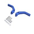 thumbnail image 4 of Abrazadera de protección de manillar perfecl Soporte de guardamanos de motocross 28 mm azul, 4 of 8