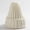 White, variant on comerut Winter Unisex Solid Color Warm Soft Hiphop Knitted Hat Cuffed Skull Beanie Cap