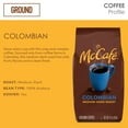 thumbnail image 4 of McCafe Colombian, Medium-Dark Roast, Ground Coffee, 12 oz, 4 of 8