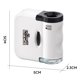thumbnail image 3 of Microscopio Bolsillo MicroMini 60X Con Mano UV Linterna() Blanco, 3 of 3