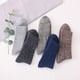 thumbnail image 2 of Minnieouse 1 par de calcetines para hombre, calcetería elástica de invierno, calentador de pies de Color sólido, tubo medio grueso, ropa suave, accesorio Accesorios de calzado Café Minnieouse AP013277-03, 2 of 6