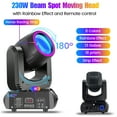 thumbnail image 2 of Bjsuc 280W Moving Head Spotlights – 8 Colors with Remote Control for Christmas Wedding DJ Party Dance Show Club Wedding Stage Lighting, 2 of 5