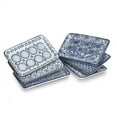 thumbnail image 2 of Set Of 6 Assorted Patterns Rectangle Plate, 2 of 2